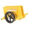Vestil Yellow Adjustable Panel Dolly 1000 lb Capacity Mold-on-Rubber Casters PLDL-ADJ-8MR - alternate 1